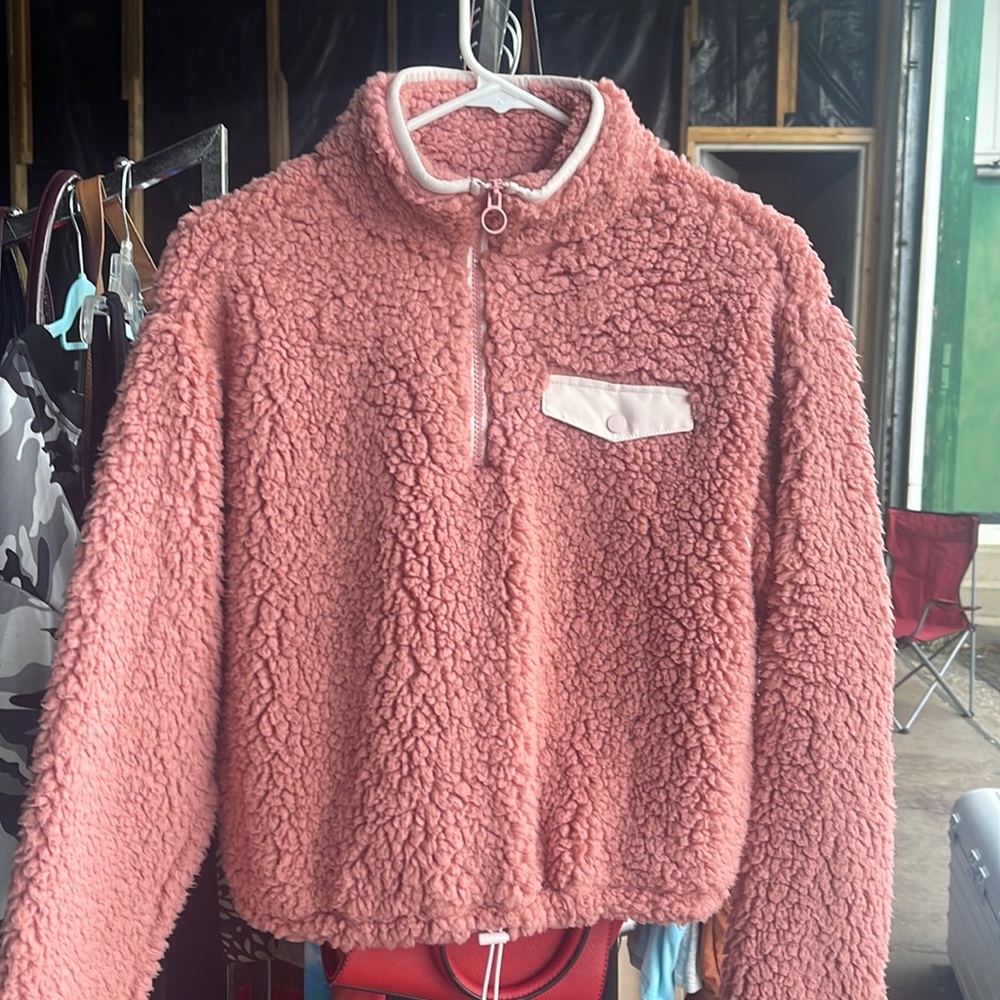 aeropostale teddy hoodie